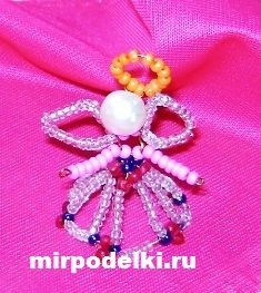 Легкие поделки из бисера со схемами.